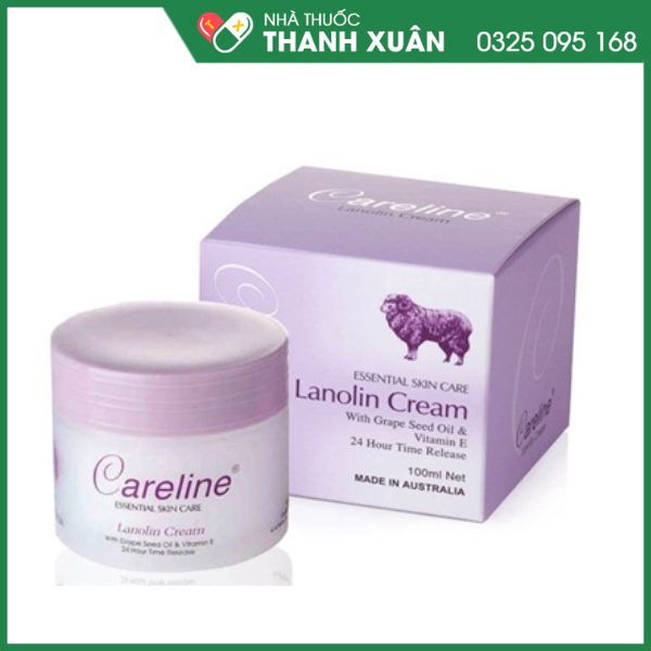 Kem dưỡng Careline Lanolin Cream kem dưỡng da mỡ cừu